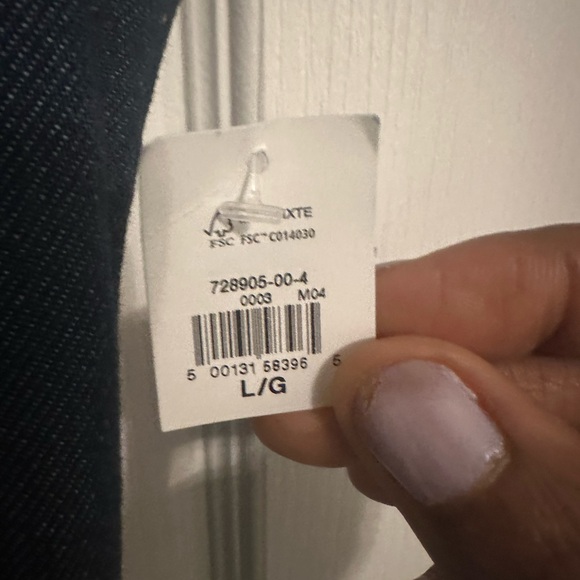 NWT GAP Women's Dark Blue Denim Dress - Picture 7 of 8